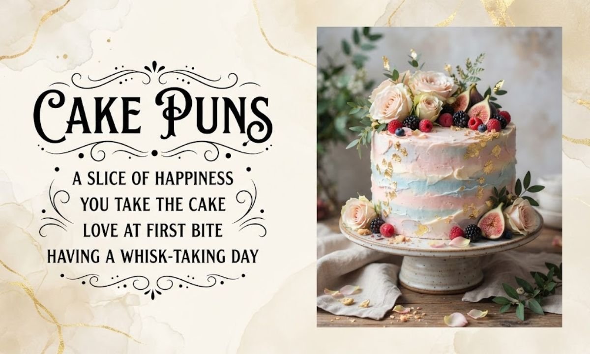 Cake puns