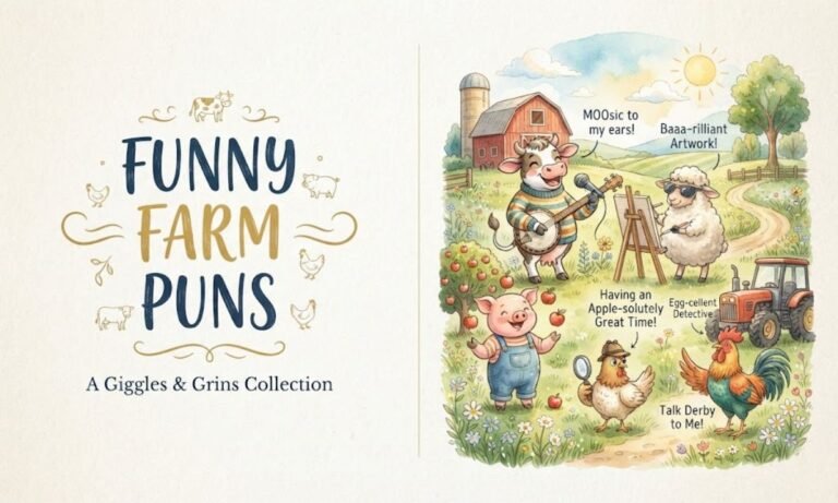 Funny Farm Puns