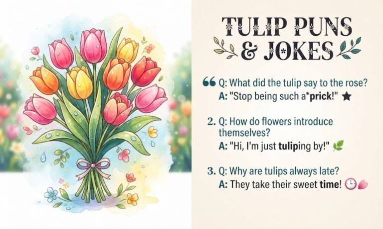 Tulip Puns and Jokes
