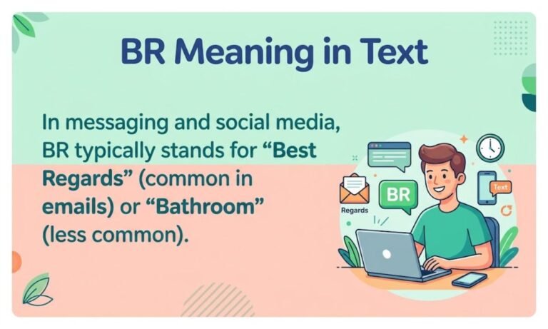 BR Meaning in Text
