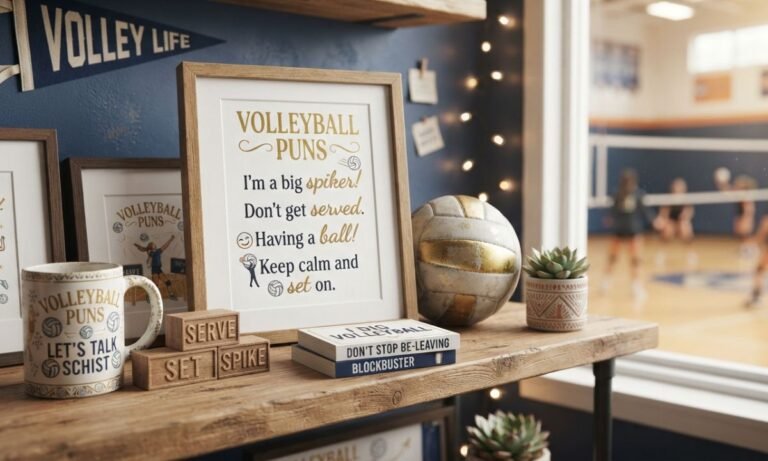 Volleyball Puns